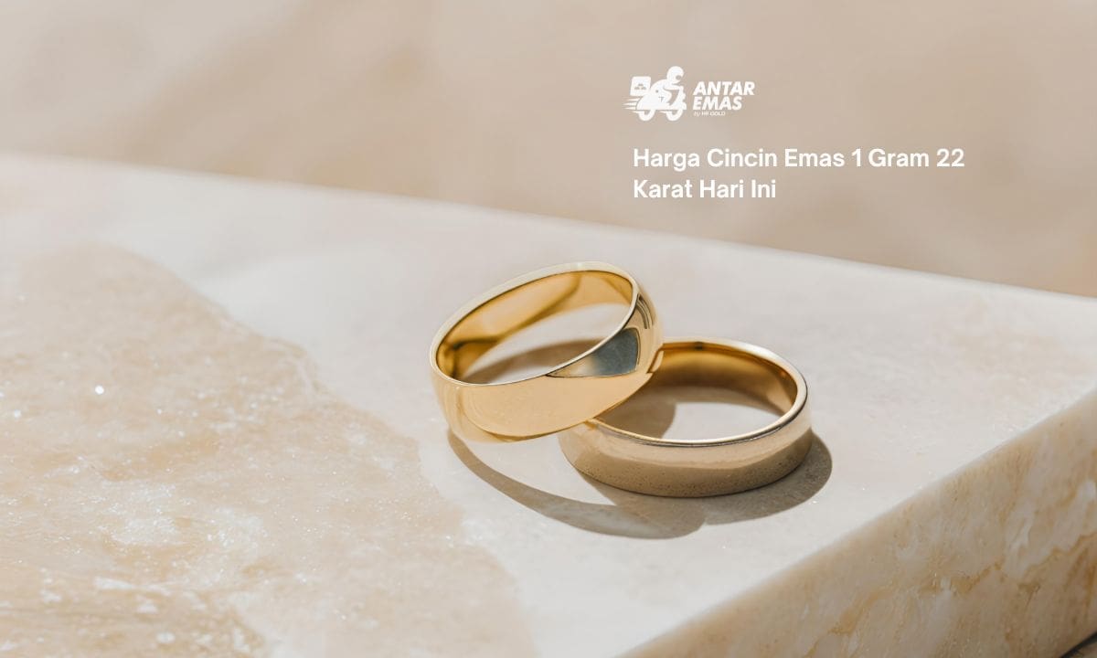 Harga Cincin Emas 1 Gram 22 Karat Hari Ini