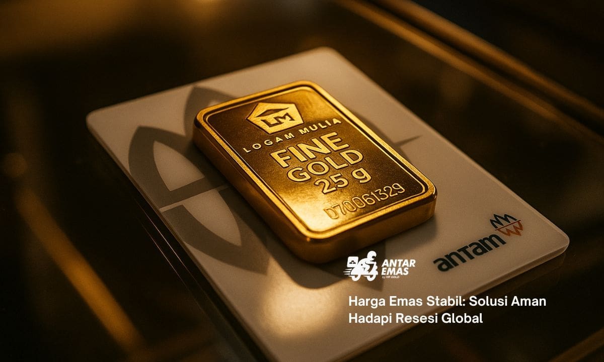 Harga Emas Stabil: Solusi Aman Hadapi Resesi Global