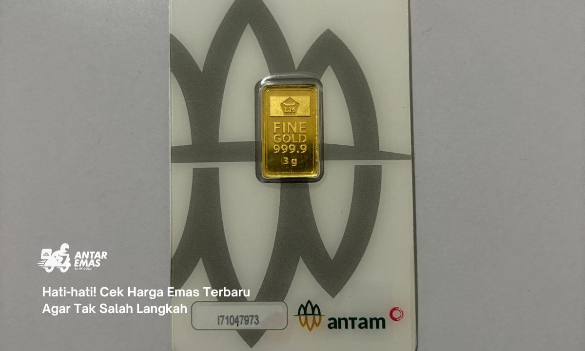 Hati-hati! Cek Harga Emas Terbaru Agar Tak Salah Langkah