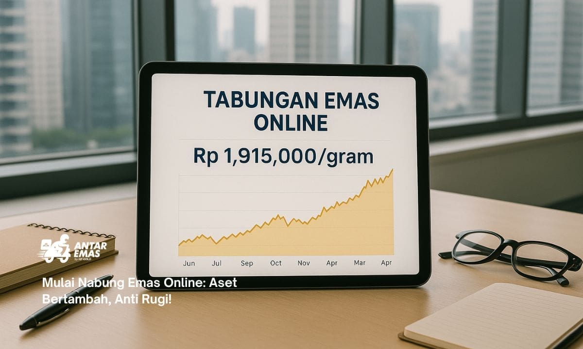 Mulai Nabung Emas Online: Aset Bertambah, Anti Rugi!