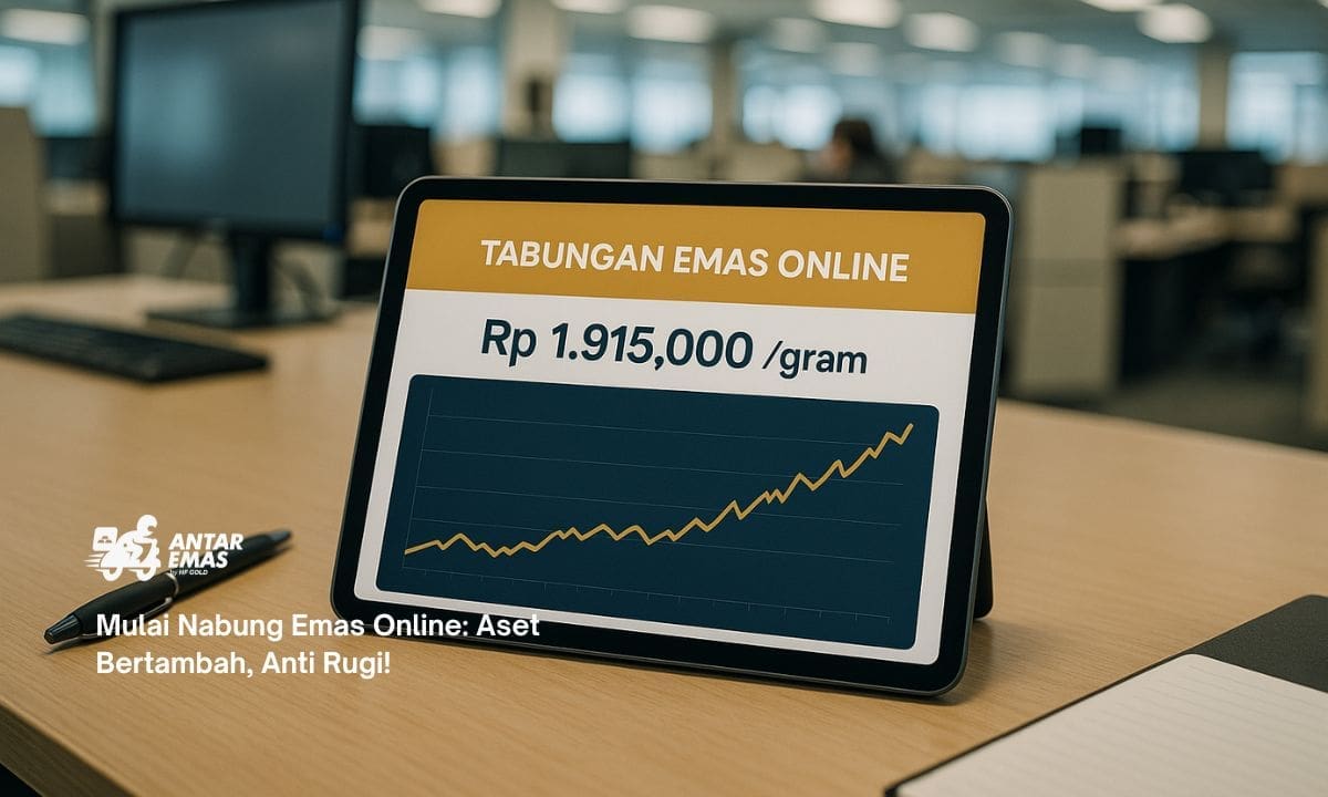 Mulai Nabung Emas Online: Aset Bertambah, Anti Rugi!