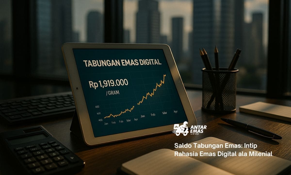 Saldo Tabungan Emas: Intip Rahasia Emas Digital ala Milenial