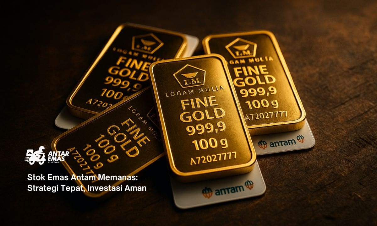 Stok Emas Antam Memanas: Strategi Tepat, Investasi Aman
