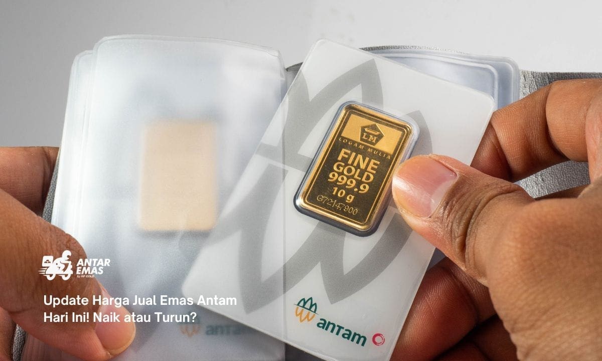 Update Harga Jual Emas Antam Hari Ini