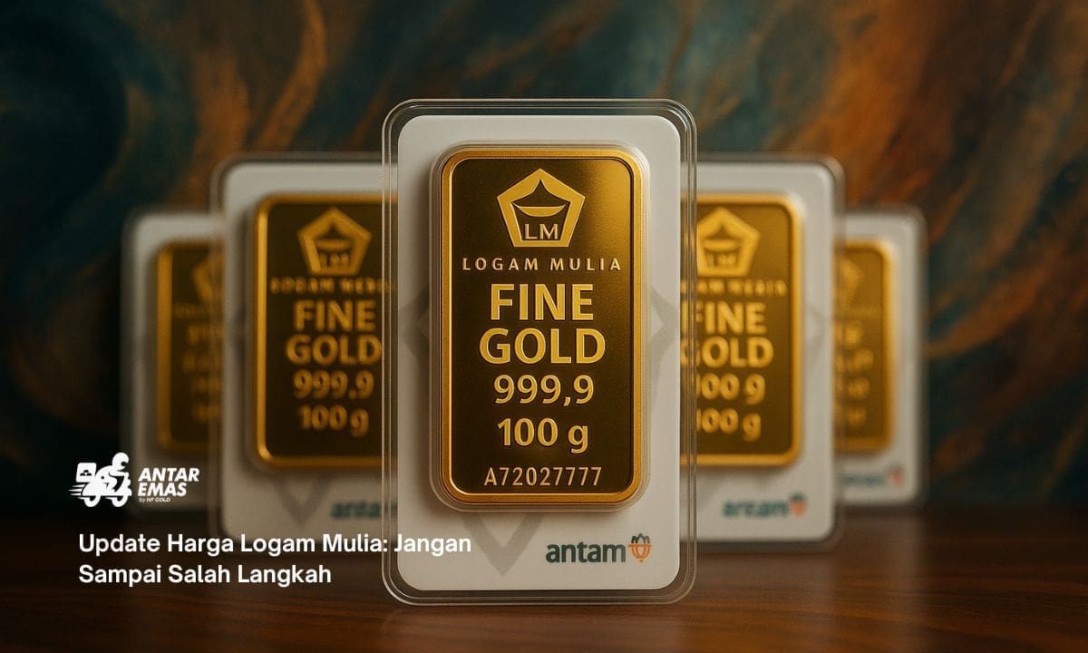 Update Harga Logam Mulia: Jangan Sampai Salah Langkah